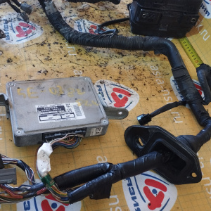 Коса ДВС Toyota 5E-FE Caldina ET196 2WD m/t +комп. 89661-2B610 (ТРАМБ 4+2 к.) с приводом спид. ПРОБЕГ 62 т.км 82121-21030