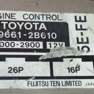 Коса ДВС Toyota 5E-FE Caldina ET196 2WD m/t +комп. 89661-2B610 (ТРАМБ 4+2 к.) с приводом спид. ПРОБЕГ 62 т.км 82121-21030