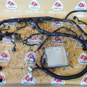 Коса ДВС Honda F23A Odyssey RA6-1056443 2WD a/t + компьютер 37820-PGM-901 32110-PGM-900