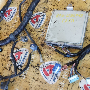 Коса ДВС Honda F23A Odyssey RA6-1056443 2WD a/t + компьютер 37820-PGM-901 32110-PGM-900