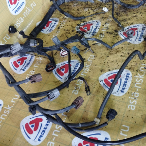 Коса ДВС Toyota 3S-FE Nadia SXN15 a/t A243F катушка ДЕФЕКТ РАЗЪЁМОВ с компьютером 89661-44180 с датчиком распредвала 82121-44310