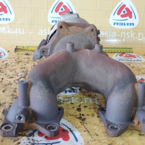 Коллектор выпускной Nissan QG18-DE Bluebird Sylphy QNG10 4WD отверстие под ЕГР 19 мм.+ катализатор 5M4 / 140048M201 + B08A06N300 / B08A06N310