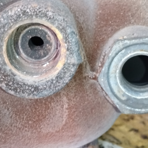 Коллектор выпускной Nissan QG18-DE Bluebird Sylphy QNG10 4WD отверстие под ЕГР 19 мм.+ катализатор 5M4 / 140048M201 + B08A06N300 / B08A06N310