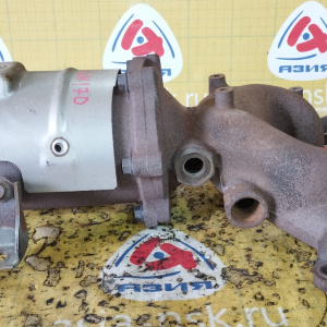 Коллектор выпускной Nissan QG18-DE Bluebird Sylphy QG10 2WD отверстие под ЕГР 22 мм.+ катализатор 5M4 / 140045M400 + 208A06N170