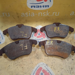 Колодки тормозные Land Rover Freelander LR2/L359 B6324S '2007 Комплект F LR004936