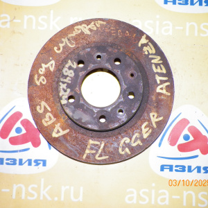 Диск тормозной Mazda GG3P/GG3S/GY3W/GYEW/GGEP/GGES/ Atenza F Диаметр-280мм