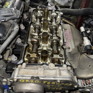 Двигатель Nissan QR20-DE-569907A 2WD CVT БЕЗ КОНДЕРА ГУР И 1 КАТУШКИ Primera TP12-067411