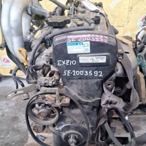 Двигатель Toyota 5E-FE-2003592 катушечный  БЕЗ НАВЕСНОГО Caldina/Corolla/Corsa/Raum EXZ10--0098985