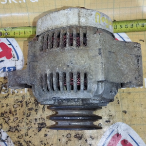 Генератор Toyota 1FZ-FE Land Cruiser FZJ105 ДЕФЕКТ ГУДЯТ ПОДШИПНИКИ 3 конт. овальный разъем ( S/IG/L ) два клиновых ремня DXA432