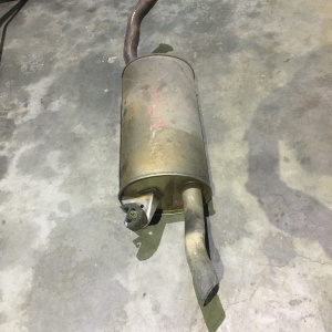 Бочка глушителя Toyota Funcargo NCP20