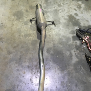 Бочка глушителя Nissan Presage NU30