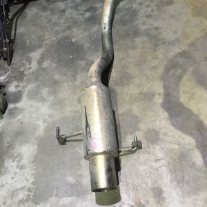 Бочка глушителя Nissan Presage NU30