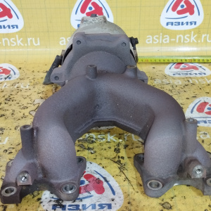 Коллектор выпускной Nissan QG15-DE Bluebird Sylphy/Sunny FG10/FB15 4WD отверстие под ЕГР 19 мм.+ катализатор 5M4 / 140048M201 + B08A06N000 / B08A06N01