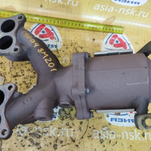 Коллектор выпускной Nissan QG15-DE Bluebird Sylphy/Sunny FG10/FB15 4WD отверстие под ЕГР 19 мм.+ катализатор 5M4 / 140048M201 + B08A06N000 / B08A06N01
