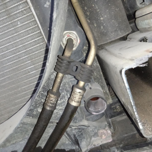 Ноускат Mercedes M-Class W163 '2003 M112/M113 фароочистителии, туманки деф. (трещины и сколы на бампере)