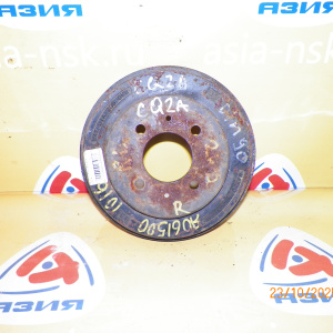 Барабан тормозной Mitsubishi CQ1A/CQ2A/CS1A/CS2A Lancer Cedia/Dingo R Диаметр-205мм. MR334866