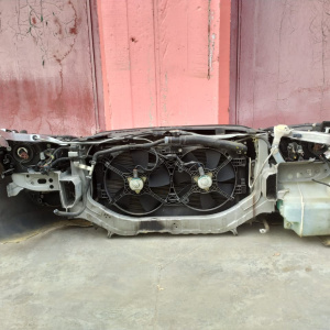 Ноускат Mitsubishi Galant Fortis/Lancer CY3A +бачок омыват.Дефект крепления левой фары Цвет кузова: A31A ф.P8597