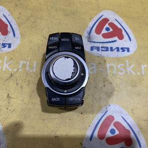 Блок управления магнитолой BMW X5 E70 '2013 джойстик мультимедия (дефект) 65829285444, 65829334612