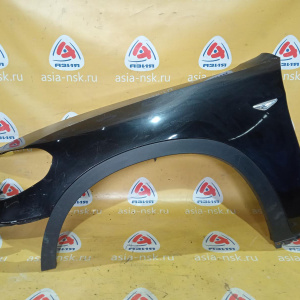 Крыло BMW X5 E70 '2013 перед, лев с омывателем фары, с накладкой 51657222995