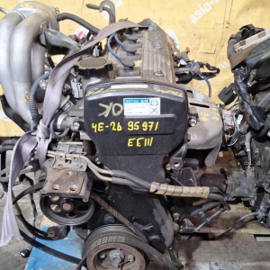 Двигатель Toyota 4E-FE-2695971 катушечный  БЕЗ НАВЕСНОГО ПРОБЕГ 115т.км Caldina/Corolla/Corsa/Raum EE111