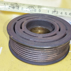 Шкив Компрессора кондиционера Honda ( PNB ) 38900-PNB-006 CR-V RD5/RD7 K20A4/K24A1 '2003-2007 диаметр шкива 105-106 мм. БЕЗ ЭЛЕКТРОМАГНИТА