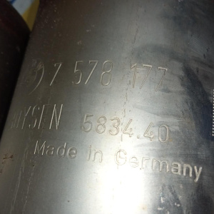 Катализатор BMW 18307571165, 18307600989 3-Series E90/E92 N53 '2010 катализаторы со средним глушителем