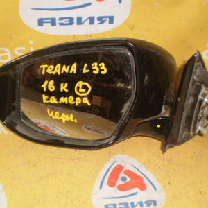 Зеркало Nissan Teana L33 16к.RHD с повторителем (камера) L