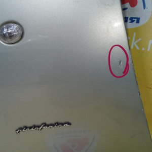 Крыло Maserati Quattroporte M139/MQP '2004 перед, лев