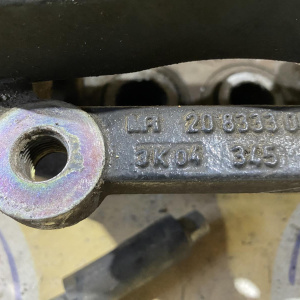 Суппорт Maserati M139/MQP Quattroporte '2004 перед, прав BREMBO 4 поршня.