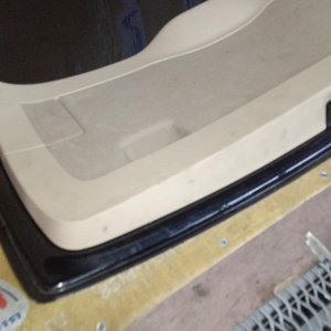 Дверь задняя Volkswagen Touareg 7LA/7L6 '2006 LC9Z в сборе, фонари до рест 7L6827025AR