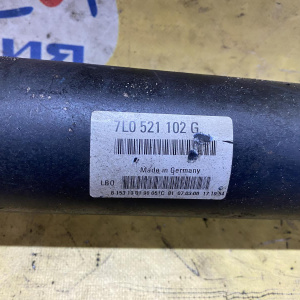 Кардан Volkswagen 7LA Touareg AZZ/BMV R 3.2 V6 1246MM (трещинки на подвесном) 7L0521102G