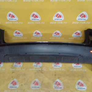 Бампер Volkswagen Touareg 7LA '2002-2006 зад LC9Z до рест, в сборе, парктроники 7L6807417D, 7L6807301CFC9Z