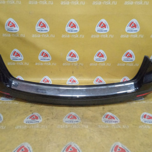 Бампер Volkswagen Touareg 7LA '2002-2006 зад LC9Z до рест, в сборе, парктроники 7L6807417D, 7L6807301CFC9Z