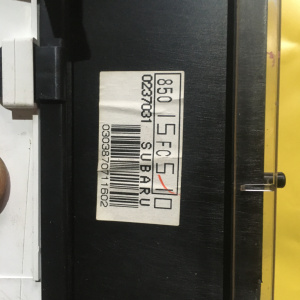 Панель приборов SUBARU Forester SF5 EJ205 '2000-2002 a/t 85015-FC510