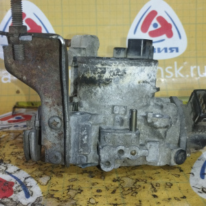 Заслонка дроссельная Mitsubishi 4G63/4G63T Chariot/RVR N23W 2 вал. DOHC, 1 вак. трубка ДАТЧИК Х/Х ЧЁРНЫЙ ДЕФЕКТ ДАТЧИКА ПОЛОЖЕНИЯ