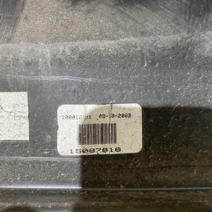 Накладка на порог Chevrolet TrailBlazer GMT360/KC R 15087816