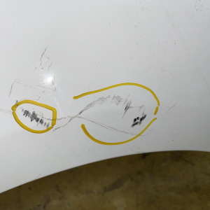 Крыло BMW 2-Series Gran Tourer F46 '2017 перед, лев (тычки, царапины) 41007382183