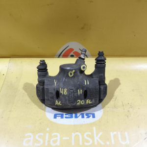 Суппорт Toyota AL20/AL21/AL25 Corolla II/Corsa/Sprinter Carib/Tercel перед, лев ПОД ДИСК 242*11 (48-11) ДЕФЕКТ СЛОМАН ШТУЦЕР ПРОКАЧКИ 47750-16040