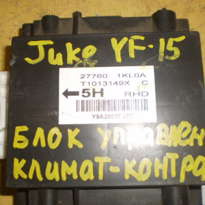 Блок управления климат-контролем Nissan Juke YF15 27760-1KL0A