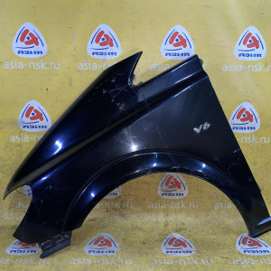 Крыло Mercedes Viano W639 '2008 перед, лев MB9197 Obsidian Black Metallic A6396305307