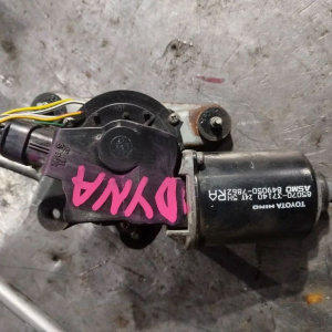 Моторчик привода дворниками Toyota 85070-37140 Dyna XZU3## 24V с трапецией