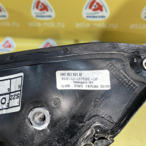Зеркало Volkswagen Tiguan 5N1/5N2 лев RHD LC9X 5N0949101C 13к зеркало 5N2857501AF '2011