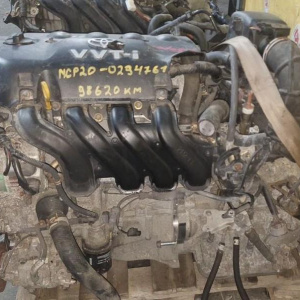 Двигатель Toyota 2NZ-FE-2617106 ПРОБЕГ 98 Т КМ Funcargo NCP20