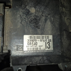 Двигатель Suzuki K6A-VE-3664576 КОСА+КОМПЬЮТЕР 33920-81J10 MR Wagon MF22S-133726 '2006-