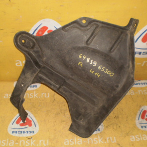 Защита двигателя NISSAN U14 Bluebird перед, лев бок 64839 65J00