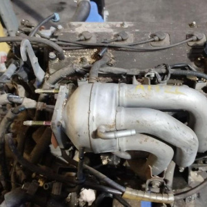 Двигатель Toyota 4E-FE-2937284 катушечный  БЕЗ НАВЕСНОГО Caldina/Corolla/Corsa EE111