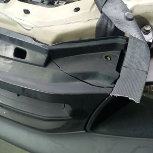 Ноускат Toyota Town Ace Noah KR42 '1999-2001 a/t лампа-фары.(дефект решетки) г.28-112