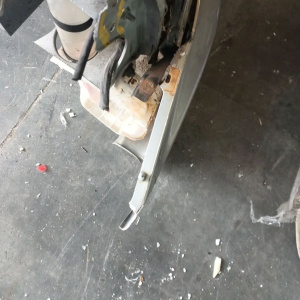 Ноускат Mitsubishi Galant EA1A a/t дефект бампера ф.7524