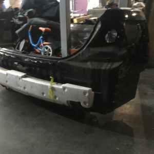 Задняя панель Toyota Camry ACV40 с усилителем