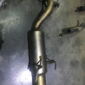 Бочка глушителя Toyota Estima ACR30 RS-R